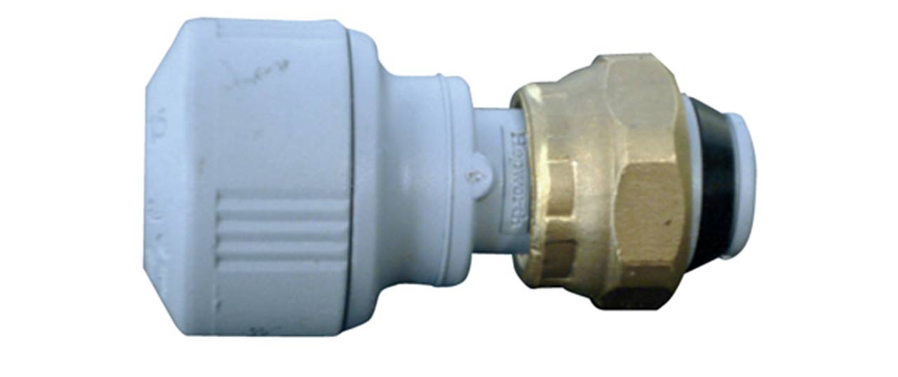 Hep2o push-in x union coupling