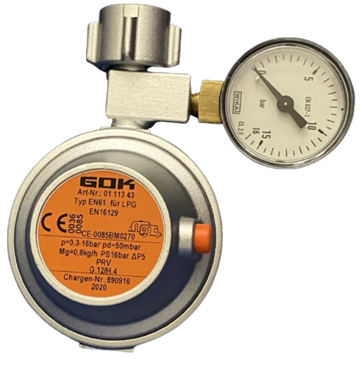 Pressure regulator water sports