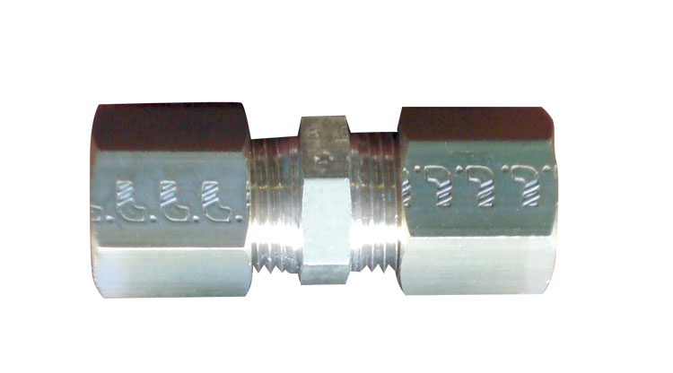 Gerade Kupplung 2 x 8 mm