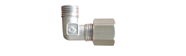 Knie koppeling uitw.8 x 1/4'