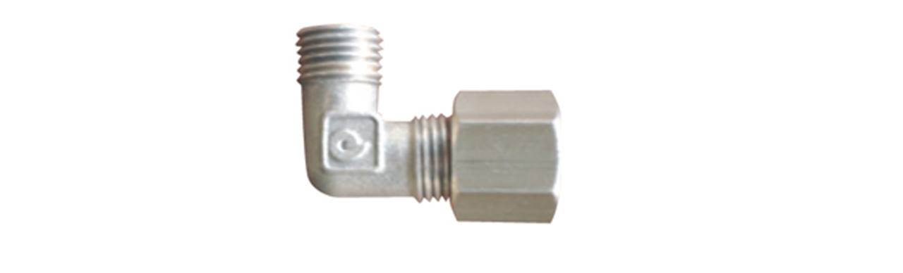Knie koppeling uitw.8 x 1/4'
