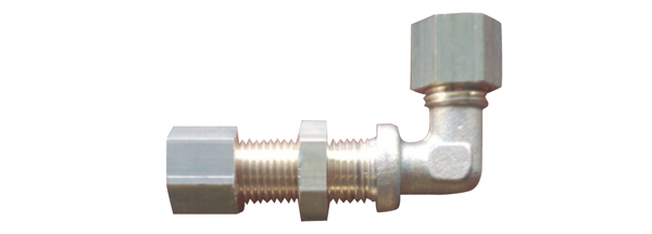 Bulkhead coupling 2 x 8 mm