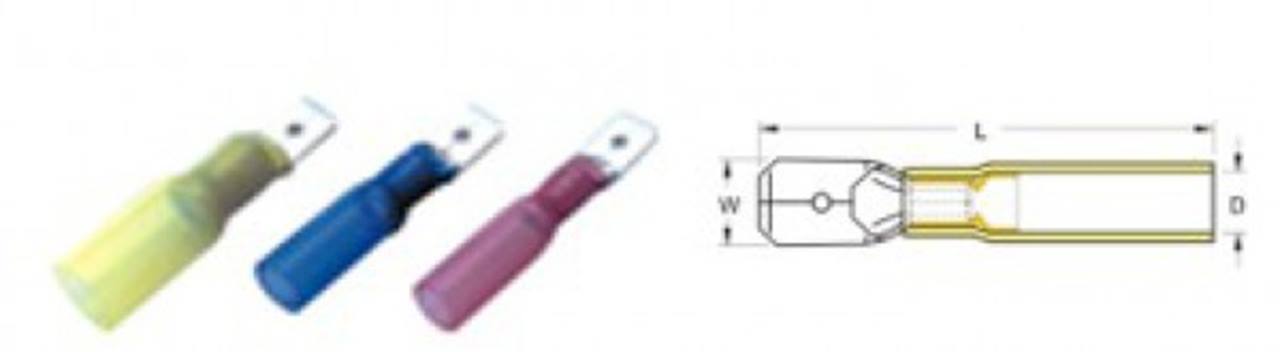 HOT SEAL Steckverbinder männlich