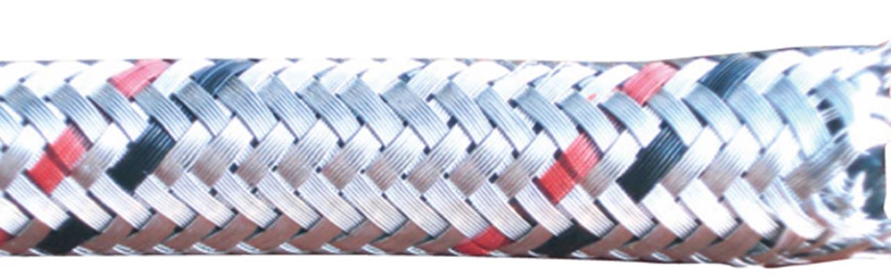 Öl- und Benzinbeständiger Schlauch mit Metallgeflecht