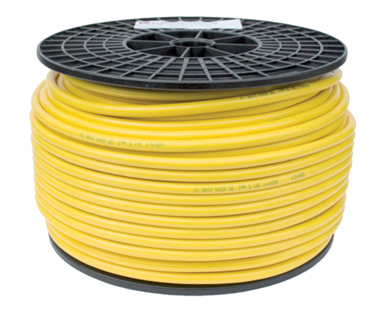 Multicore round PVC cable H05VV-F / H05V2V2-F yellow