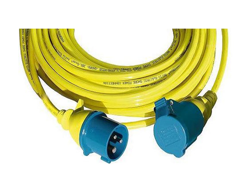 Kabel mit CEE-Stecker 3 x 2,5 mm2 25 m