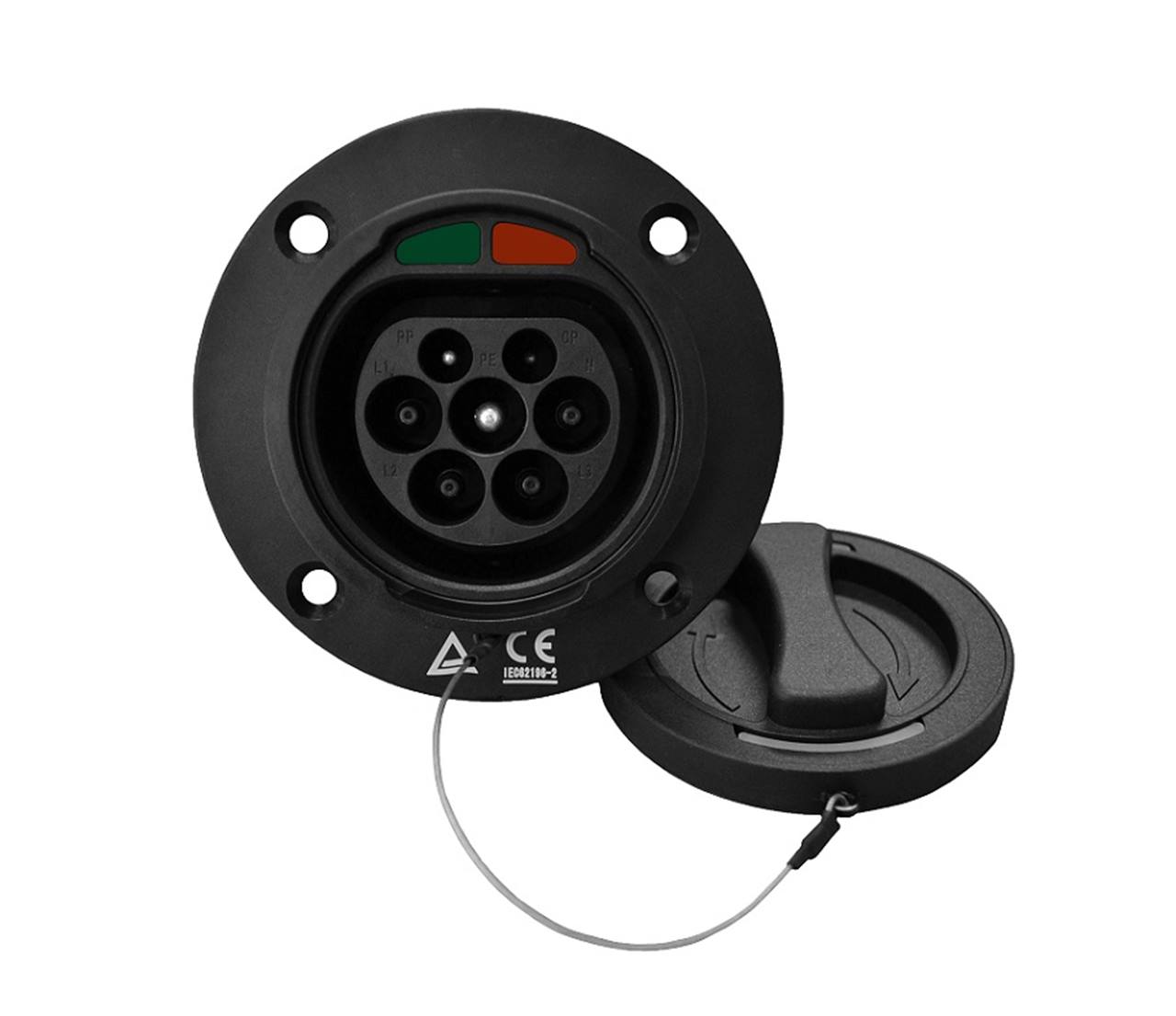Inlet for Electric Boating 32A/400 Volt