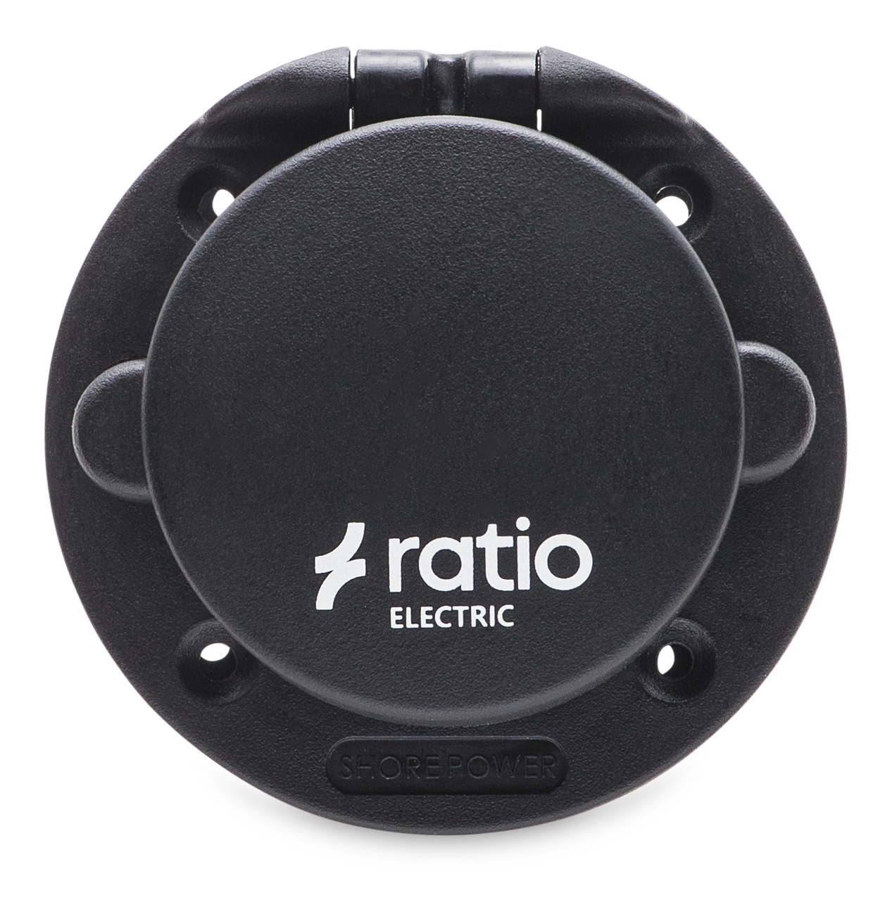 MP Inlet PVC Black – 230V / 16A – IP56 Shore Power Inlet