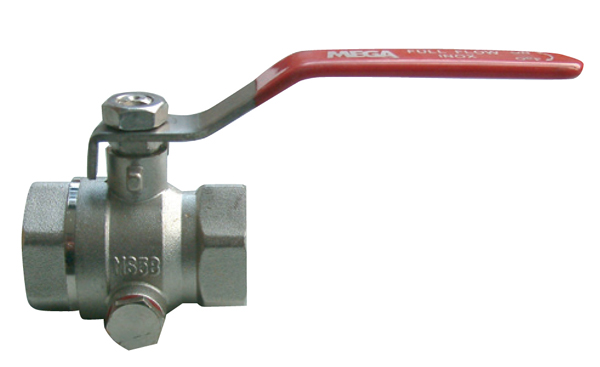 Ball valve with frost protection