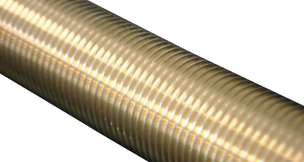 Brass threaded rod