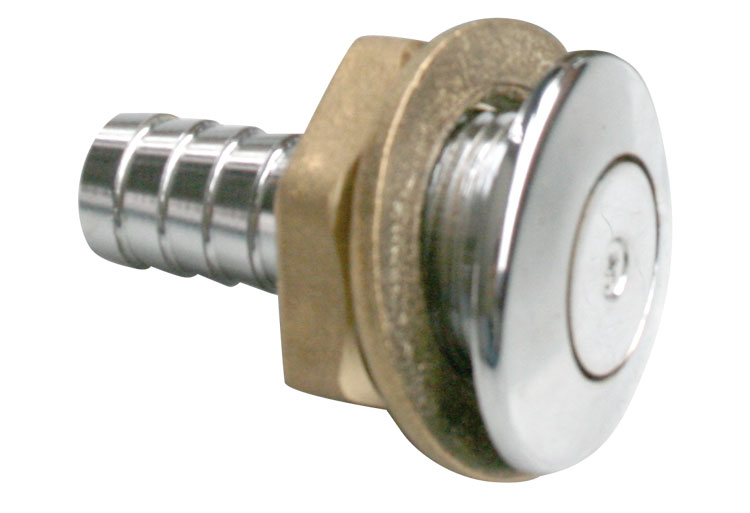 Vent nipple 16 mm straight