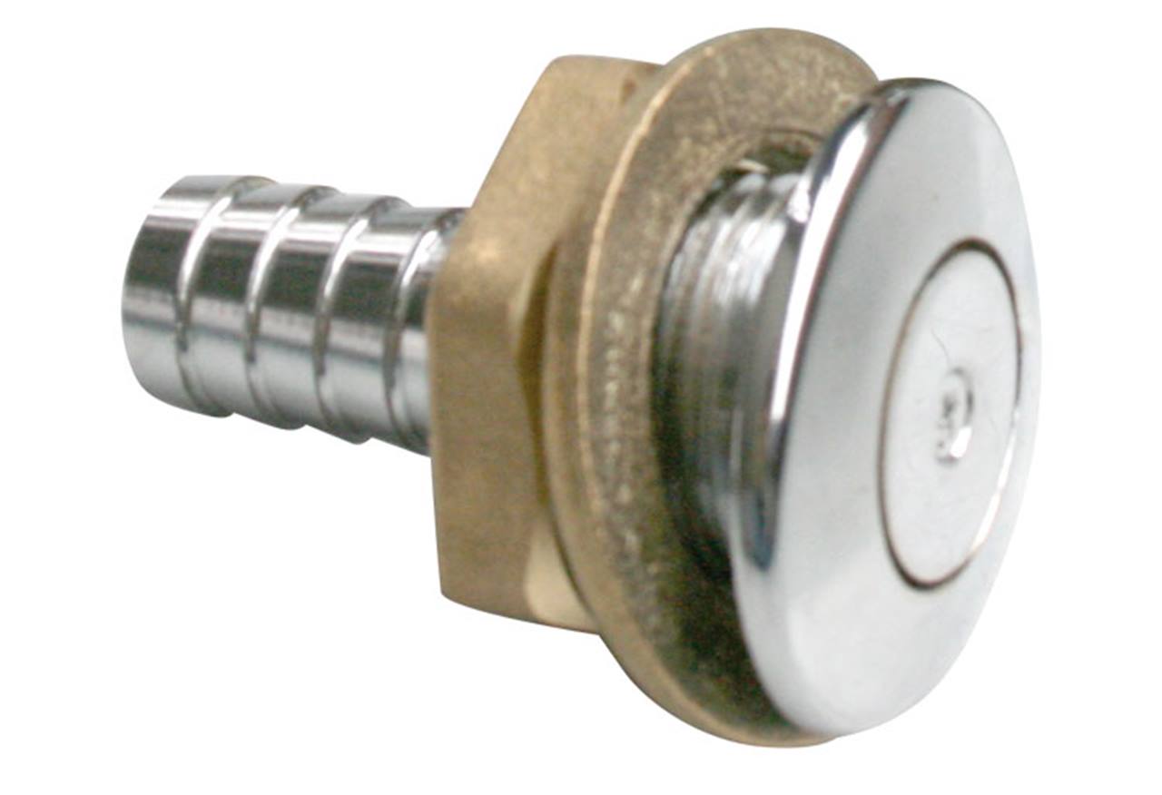 Vent nipple 16 mm straight