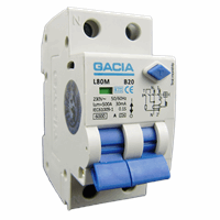 Residual-current circuit breaker B-kar 1P+N 30 mA 6 kA