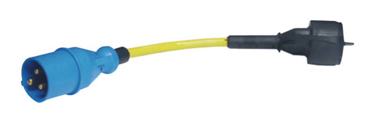 Adapter cord set CEE to Schuko