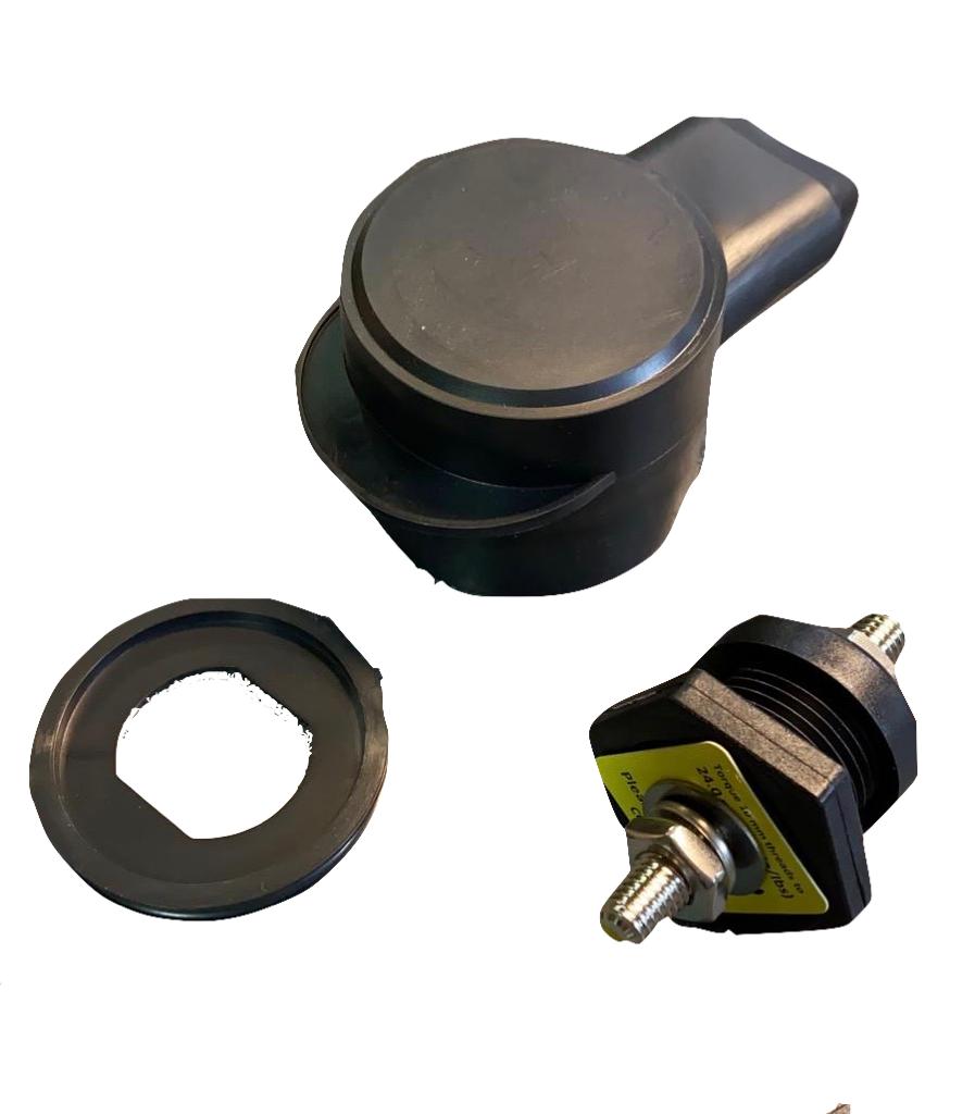 Durchführung für Platte M10 / Power-Buchse