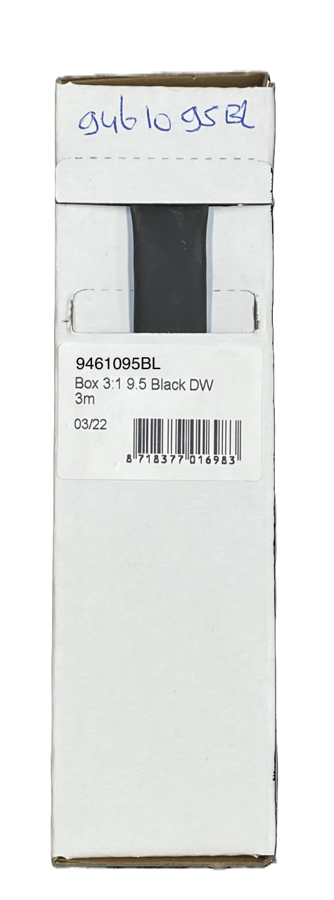 Schrumpfschlauchbox Klebeschicht rot - pro 5 Meter