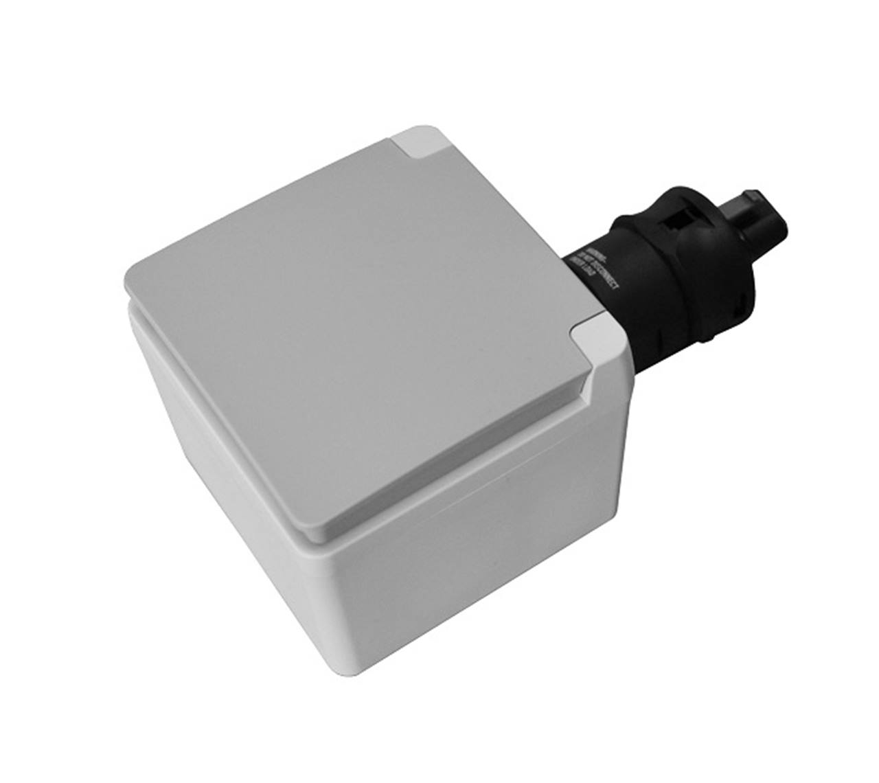 Wandsteckdose 1-fach IP55